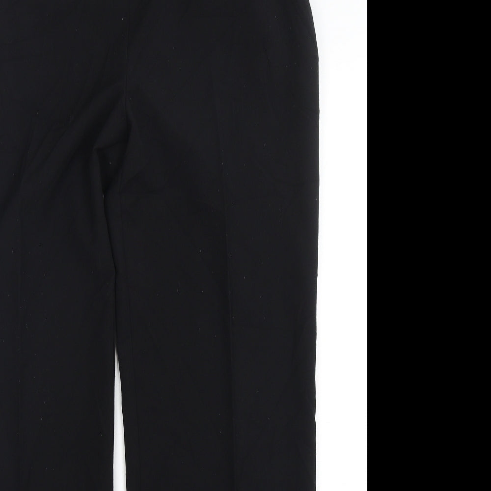 Womens UK Size 36 in Marks and Spencer Regular Fit  Black Trousers