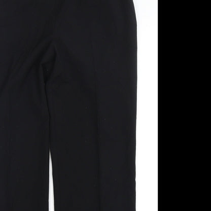 Womens UK Size 36 in Marks and Spencer Regular Fit  Black Trousers