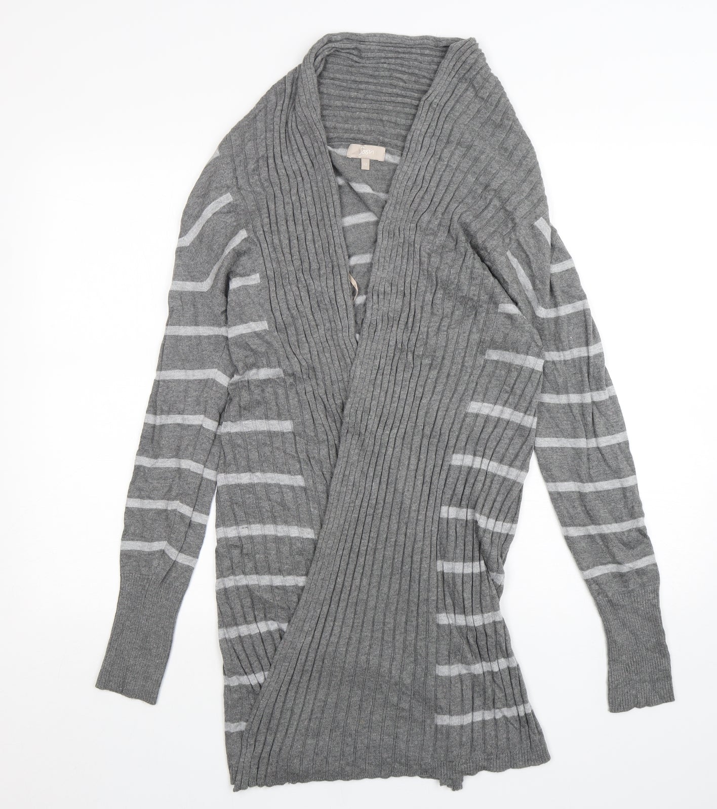 Womens UK Size 12 Soon Grey Cardigan Jumper