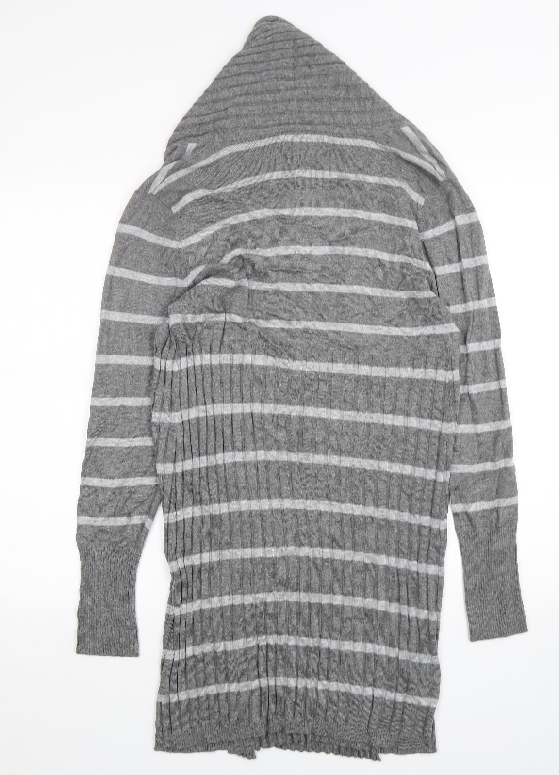 Womens UK Size 12 Soon Grey Cardigan Jumper