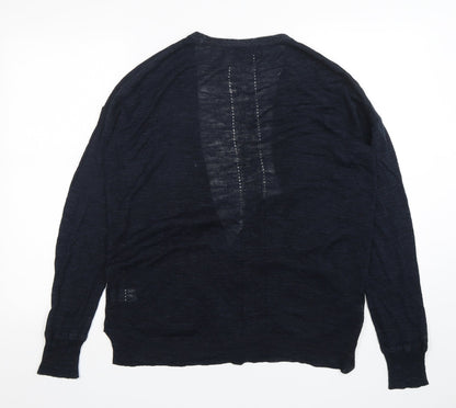 Womens UK Size 10 NEXT Blue Cardigan Jumper