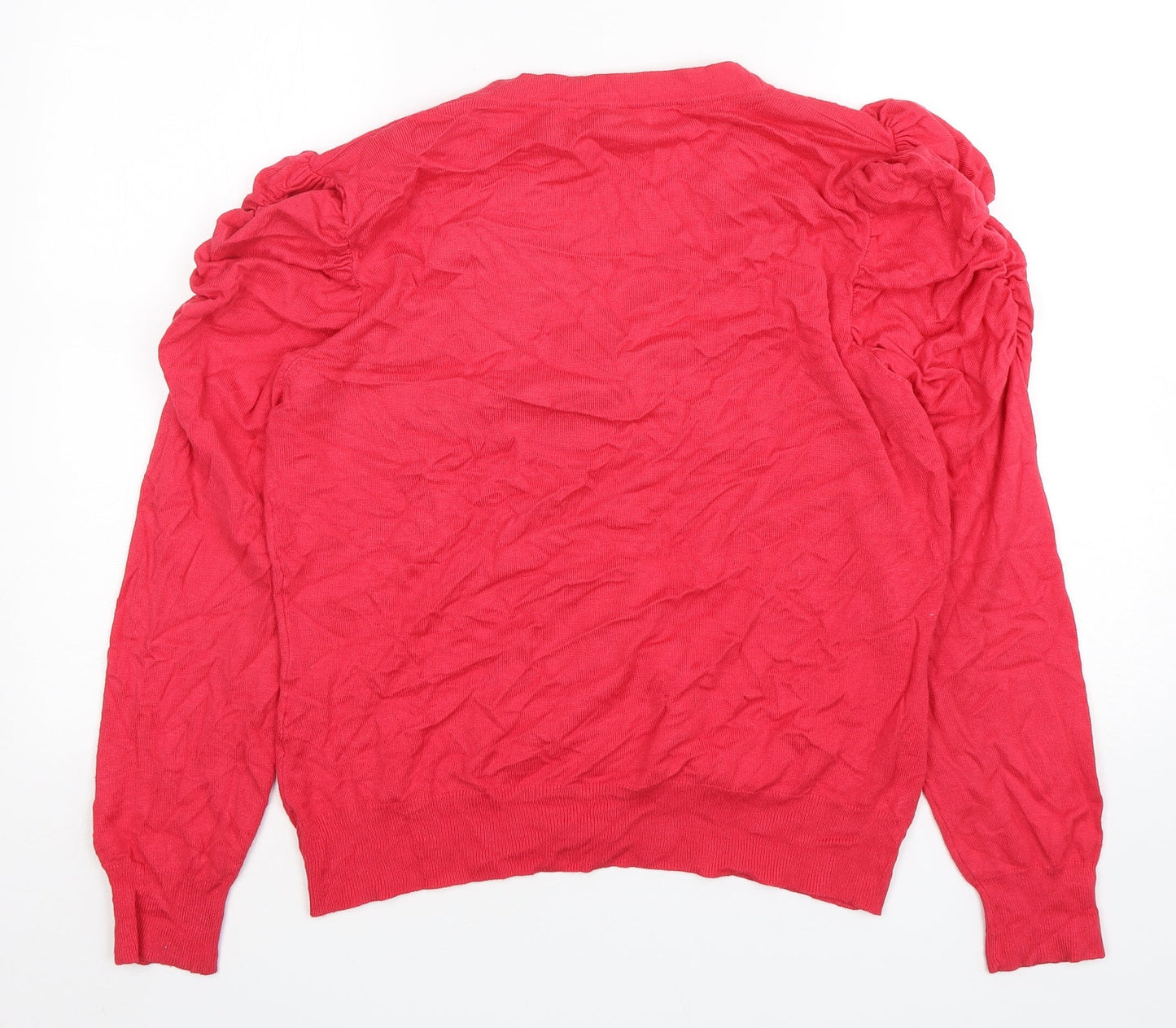 Womens UK Size L Klass Pink Cardigan Jumper