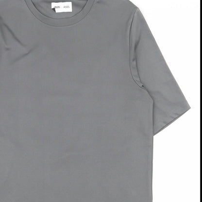 ASOS Mens Grey  Polyester Pullover T-Shirt Size S Round Neck Pullover