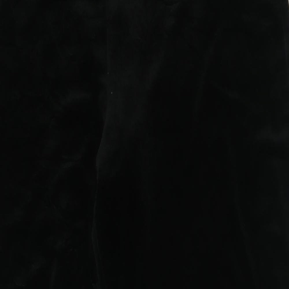 AMARANTO Womens Black  Polyester Trousers  Size 16 L30 in Regular