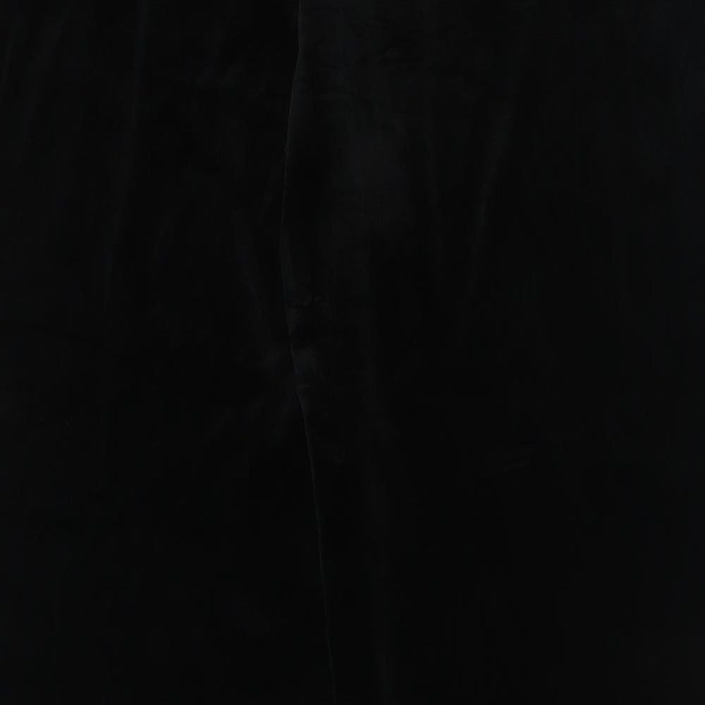 AMARANTO Womens Black  Polyester Trousers  Size 16 L30 in Regular