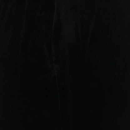 AMARANTO Womens Black  Polyester Trousers  Size 16 L30 in Regular