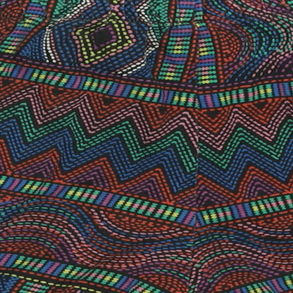 George Womens Multicoloured Geometric Cotton Sweat Shorts Size 14  Regular Tie