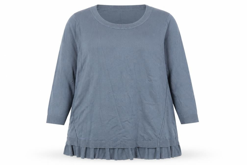 Womens UK Size 16 Peter Hahn Blue Pullover Jumper
