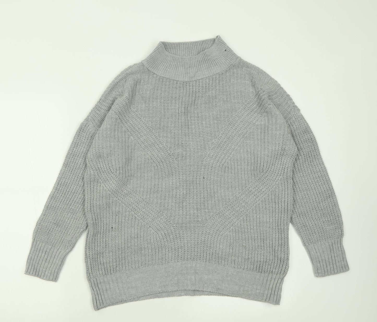 Womens UK Size M Primark Grey Pullover Jumper