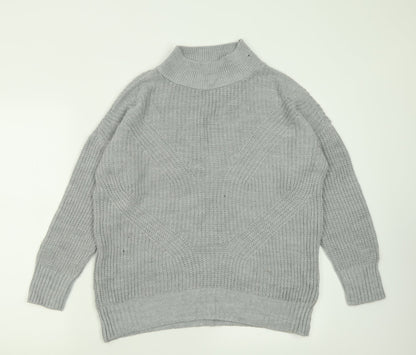 Womens UK Size M Primark Grey Pullover Jumper