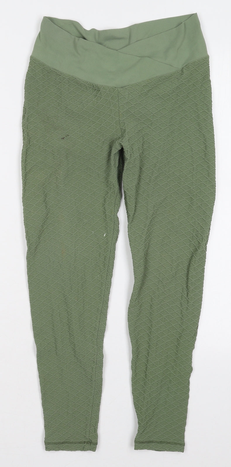 Womens UK Size 28 in Preworn  Carrot Green Leggings