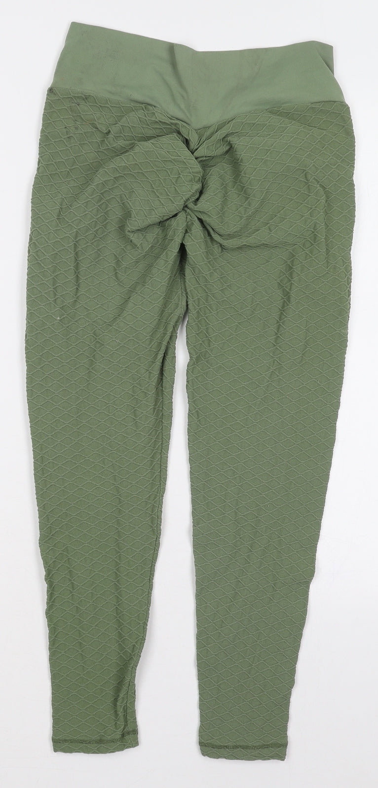 Womens UK Size 28 in Preworn  Carrot Green Leggings