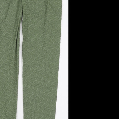 Womens UK Size 28 in Preworn  Carrot Green Leggings