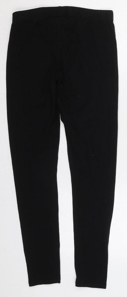 Womens UK Size S H&M  Carrot Black Leggings