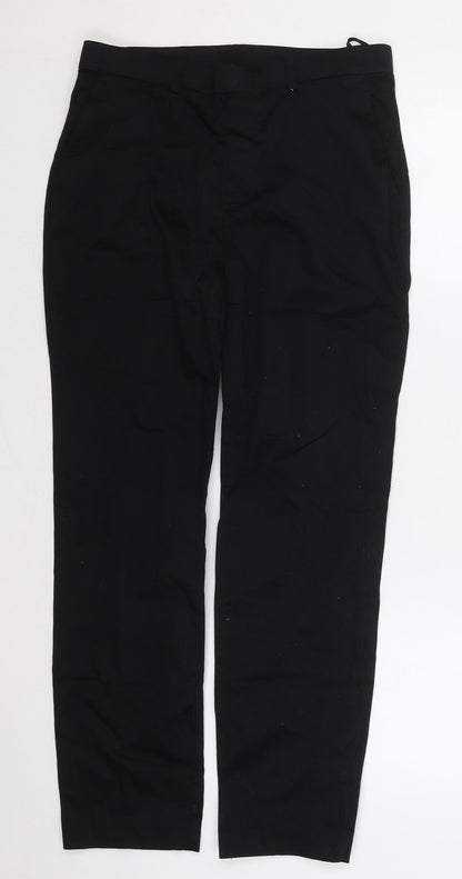 Womens UK Size 10 Dunnes Regular Fit  Black Trousers