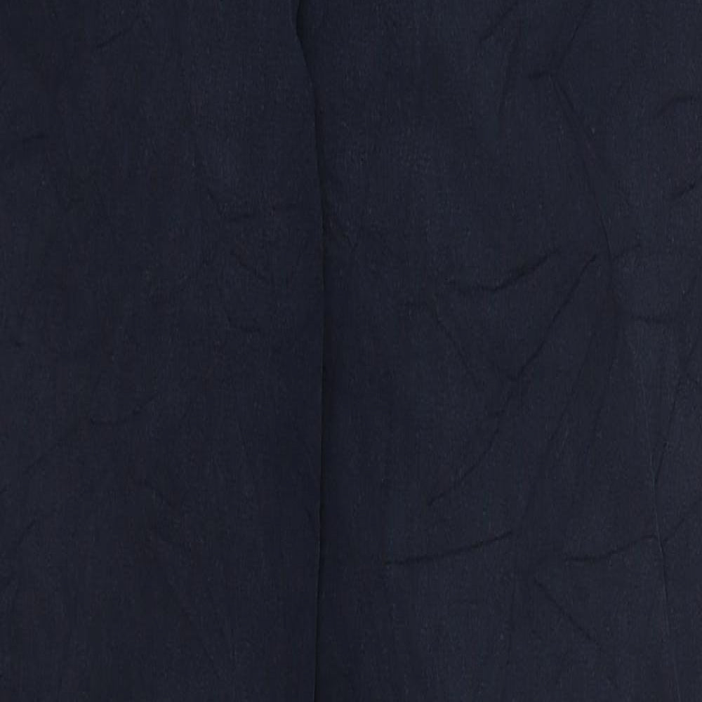 Olsen Womens Blue  Cotton Straight Jeans Size 8 L28.5 in Regular Button