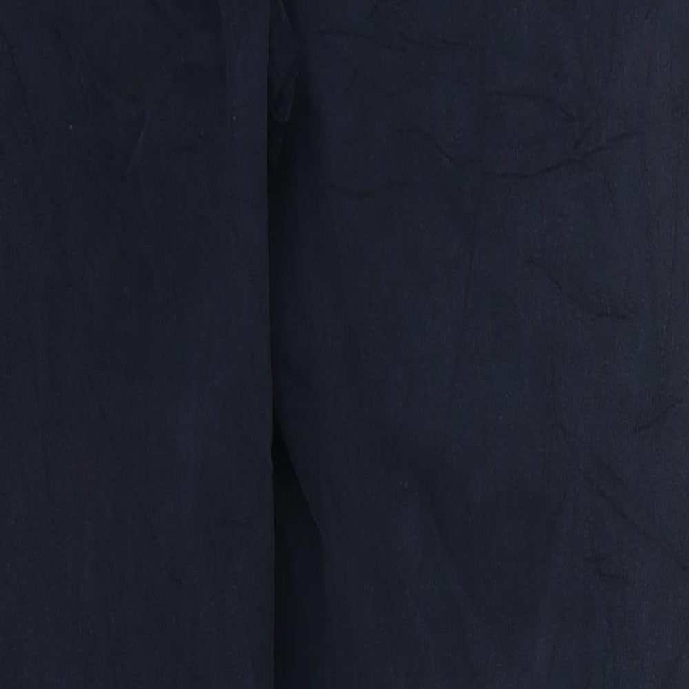 Olsen Womens Blue  Cotton Straight Jeans Size 8 L28.5 in Regular Button