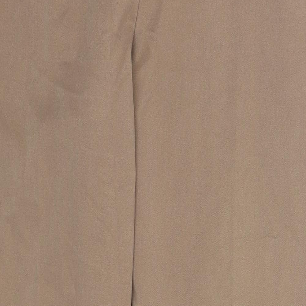 Womens UK Size 34 in Marks and Spencer Regular Fit  Beige Trousers