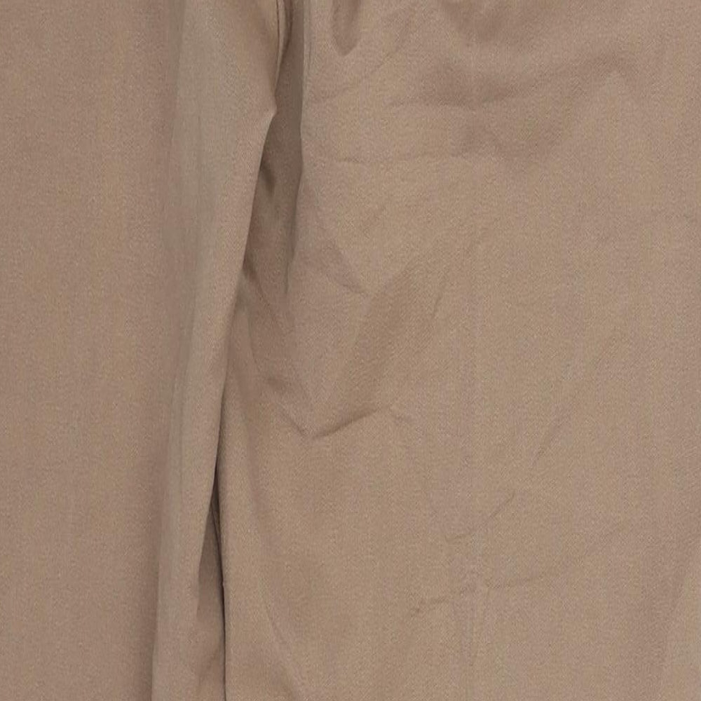 Womens UK Size 34 in Marks and Spencer Regular Fit  Beige Trousers