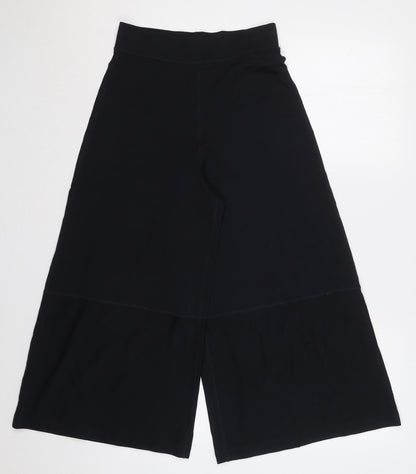Womens UK Size 27 in Preworn Regular Fit Cropped Blue Trousers