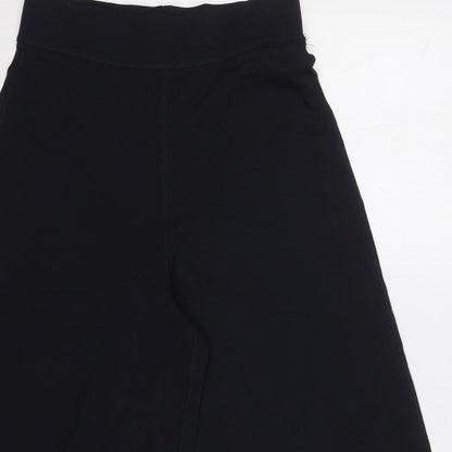 Womens UK Size 27 in Preworn Regular Fit Cropped Blue Trousers