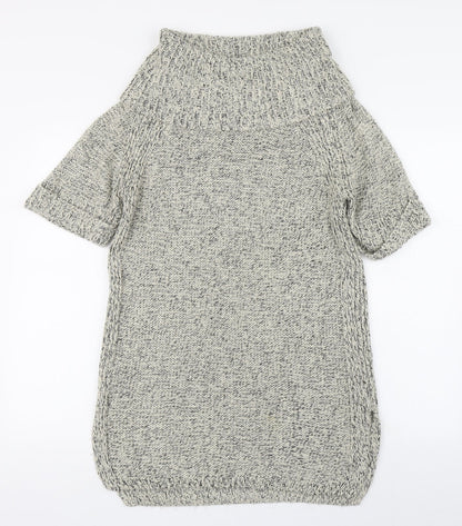 Womens UK Size M New Look Beige Pullover Jumper