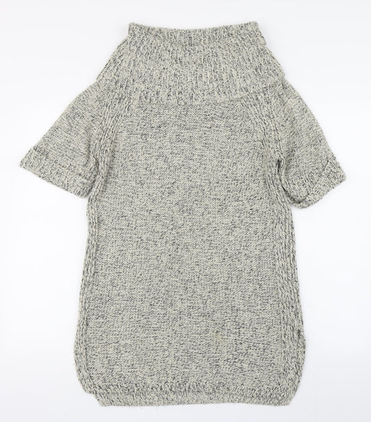 Womens UK Size M New Look Beige Pullover Jumper