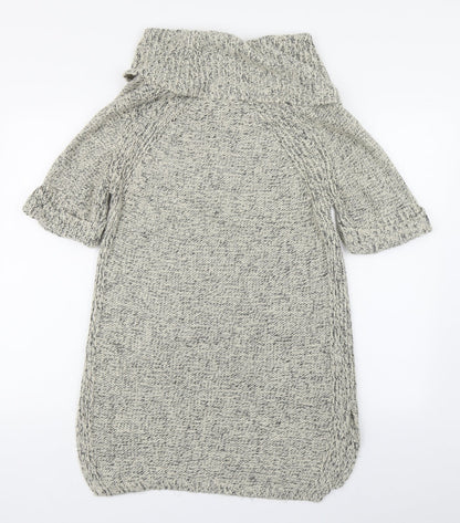 Womens UK Size M New Look Beige Pullover Jumper