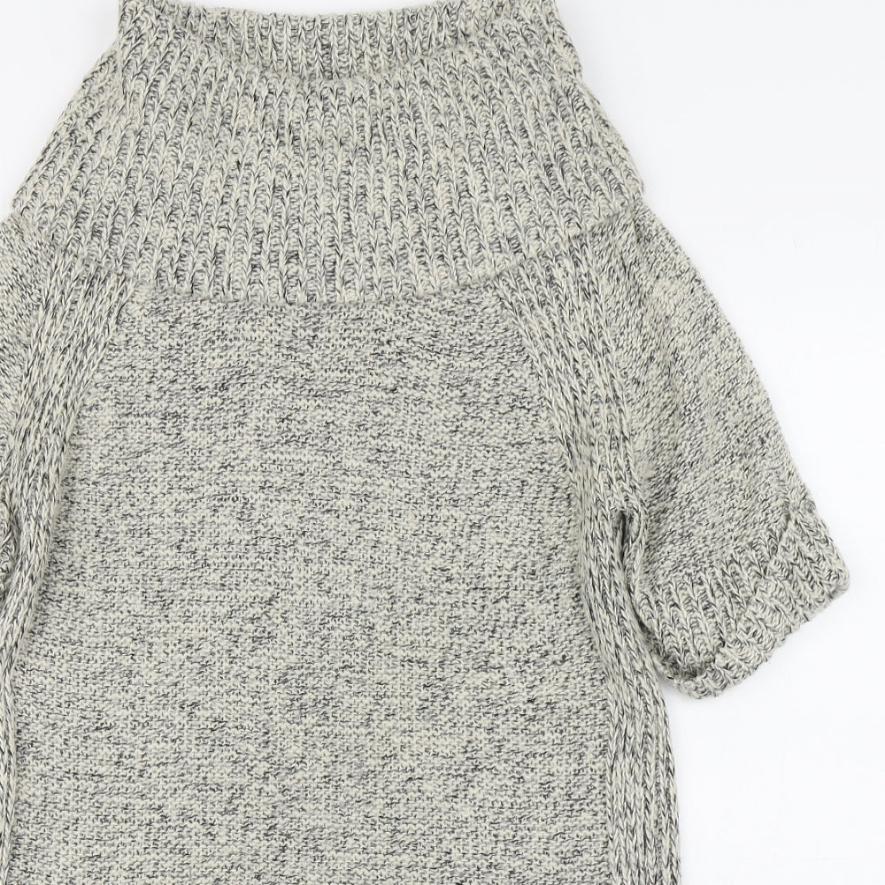 Womens UK Size M New Look Beige Pullover Jumper
