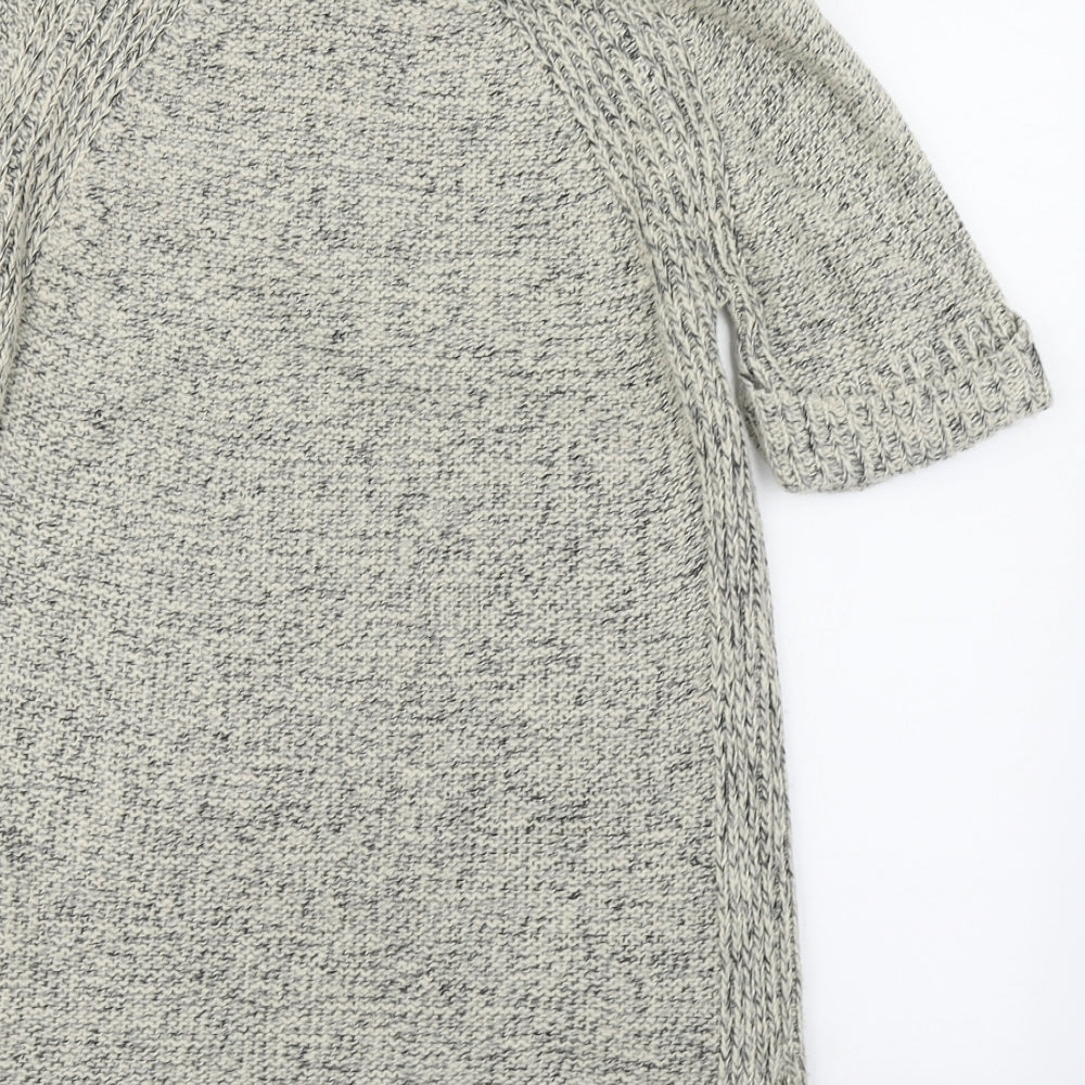 Womens UK Size M New Look Beige Pullover Jumper