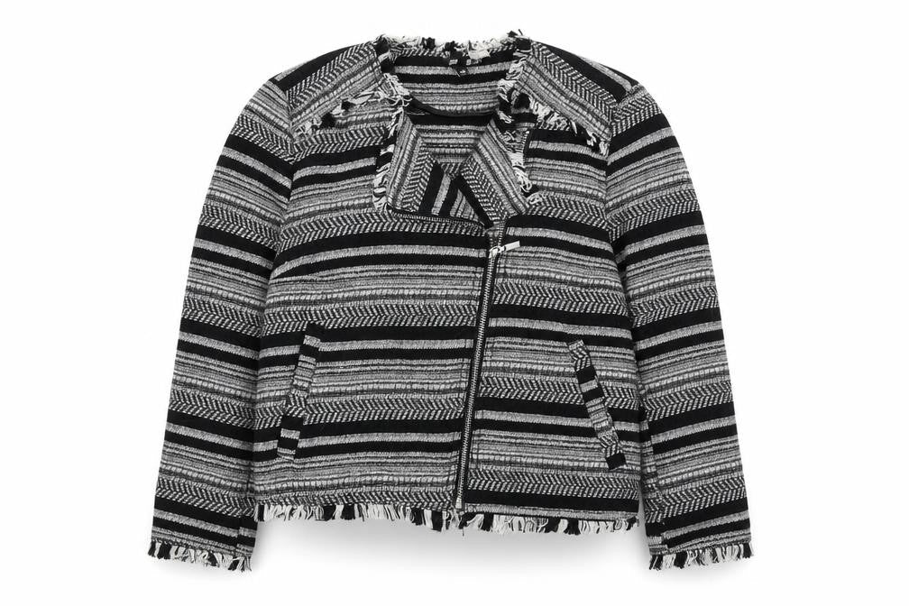 Womens UK Size 16 H&M Black Jacket