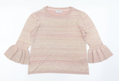 Womens UK Size 8 Per Una Pink Pullover Jumper