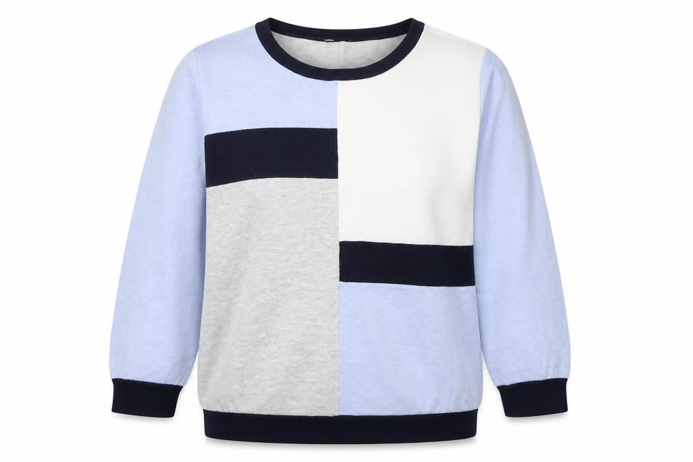 Womens UK Size M M&Co Blue Pullover Jumper