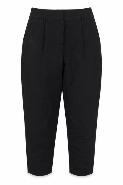 Womens UK Size 14 New Look Regular Fit Dress Pants Black Trousers