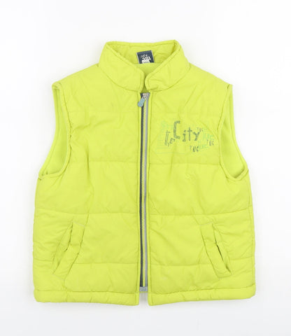 tuc tuc Boys Yellow   Gilet Coat Size 8 Years  Zip