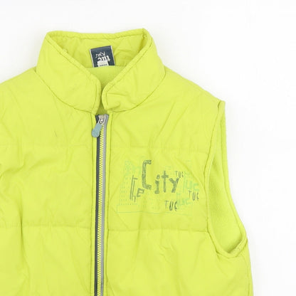 tuc tuc Boys Yellow   Gilet Coat Size 8 Years  Zip