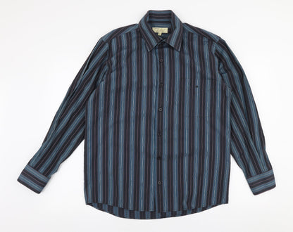 Mens UK Size M Daniel Granme Multicoloured  Button-Up Long Sleeve Casual Shirt