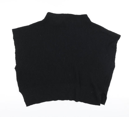 Womens UK Size 10 Missguided Black Pullover Jumper