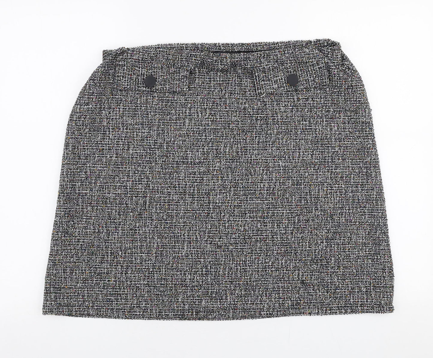 George Womens Multicoloured  Polyester A-Line Skirt Size 18