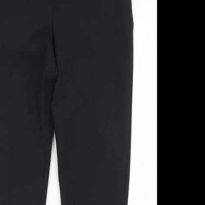 Primark Womens Black  Polyester Dress Pants Trousers Size 12 L26 in Regular Hook & Eye