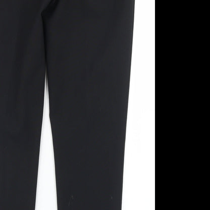 Primark Womens Black  Polyester Dress Pants Trousers Size 12 L26 in Regular Hook & Eye