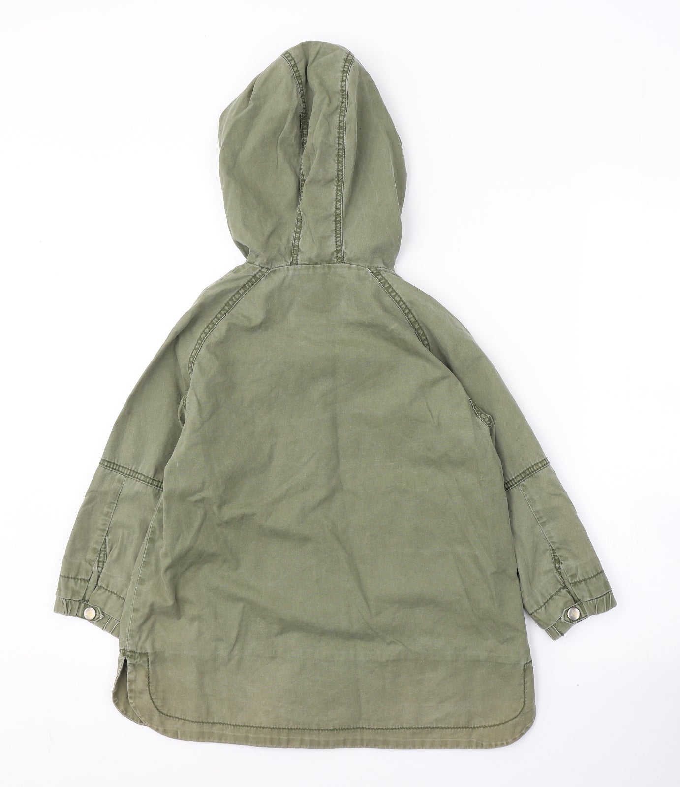 NEXT Girls Green   Track Jacket Coat Size 6 Years  Zip