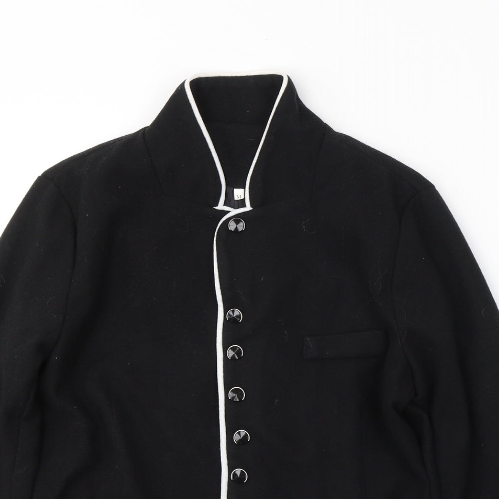 Womens UK Size M Preworn Regular Black Blazer
