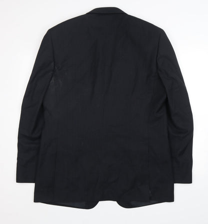 Mens UK Size  Burton Regular Black Suit Jacket