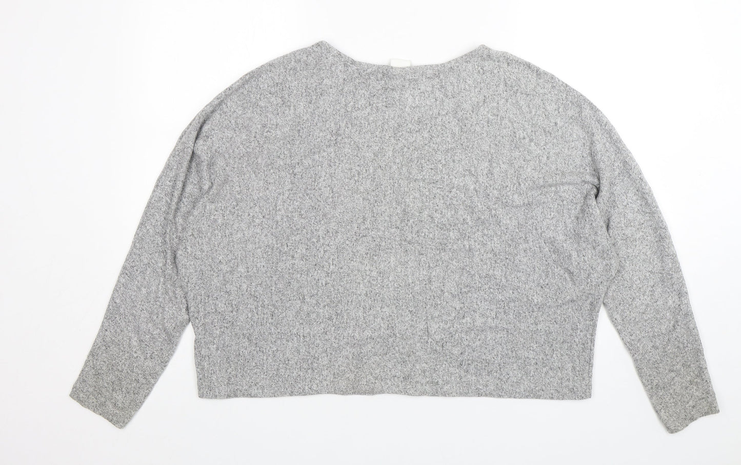 Womens UK Size M H&M Grey Pullover Sweatshirt