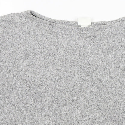 Womens UK Size M H&M Grey Pullover Sweatshirt