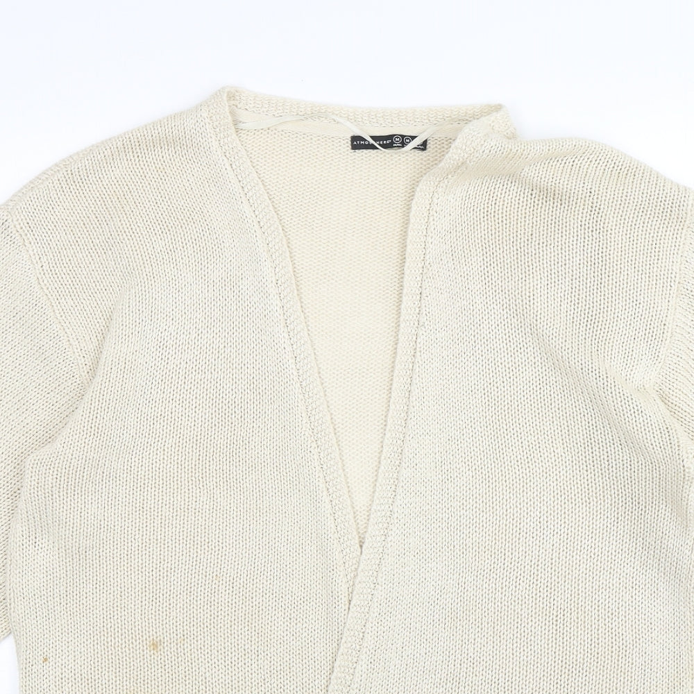 Womens UK Size M Atmosphere Beige Cardigan Jumper
