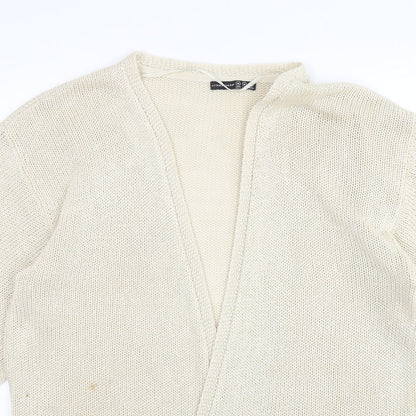 Womens UK Size M Atmosphere Beige Cardigan Jumper