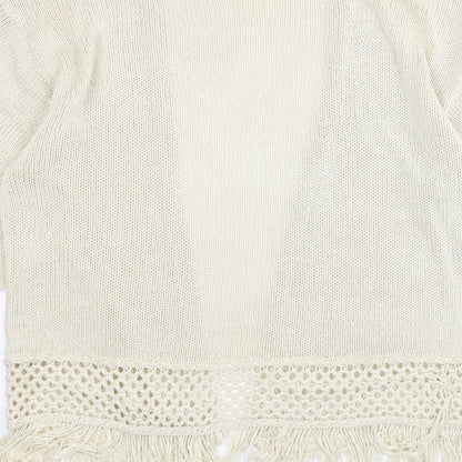 Womens UK Size M Atmosphere Beige Cardigan Jumper