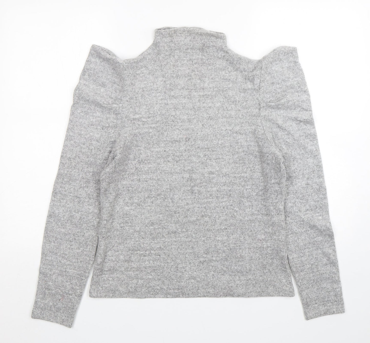Womens UK Size 14 Papaya Grey Pullover Jumper